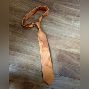 Elegant Orange Tie